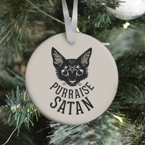 Purraise Satan Ornament