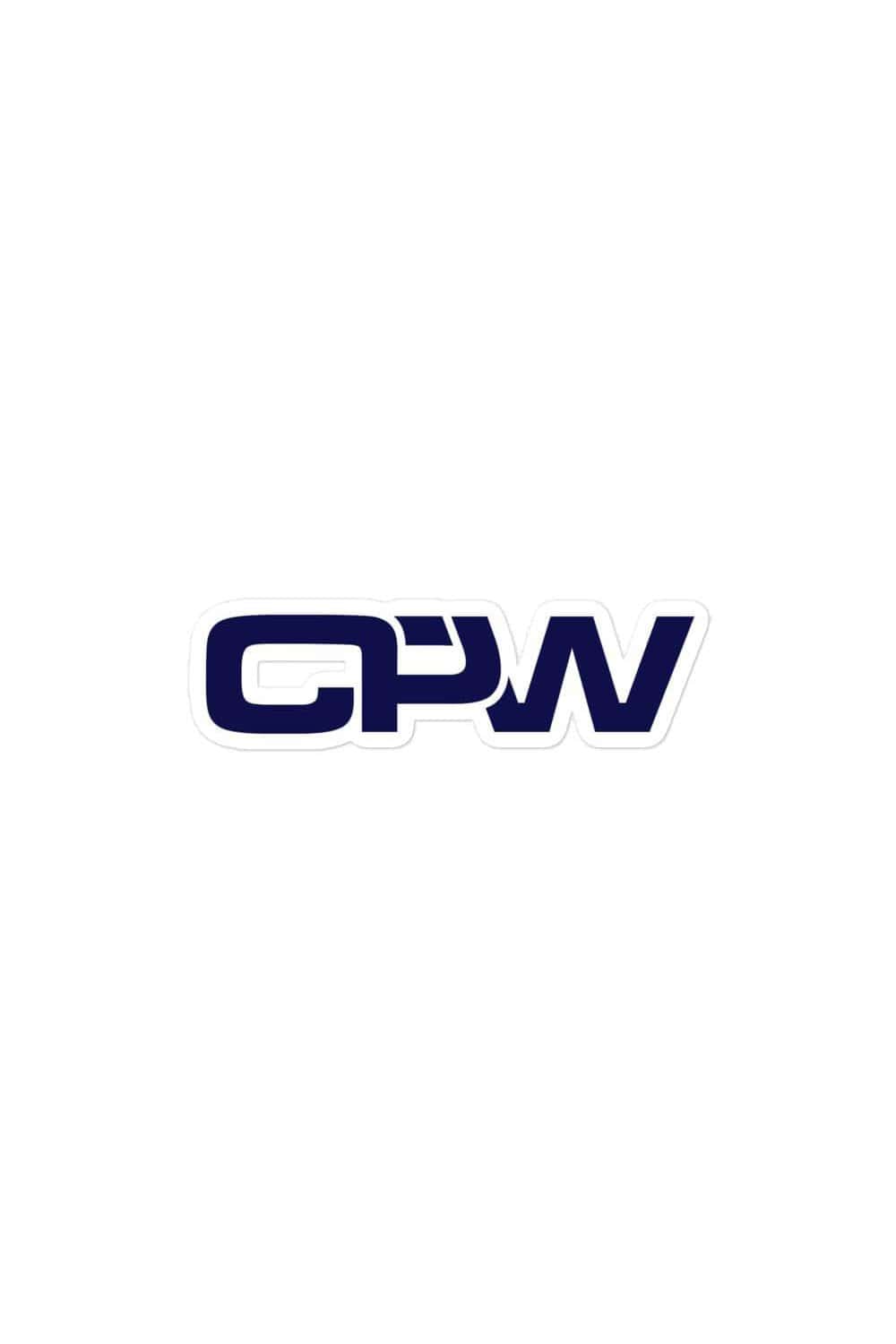 Parker Washington: CPW Navy Sticker