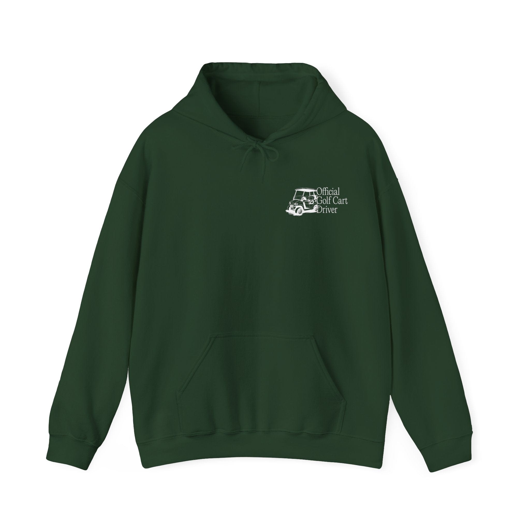 Cass Holland: Official Gold Cart Driver Forrest Green Hoodie