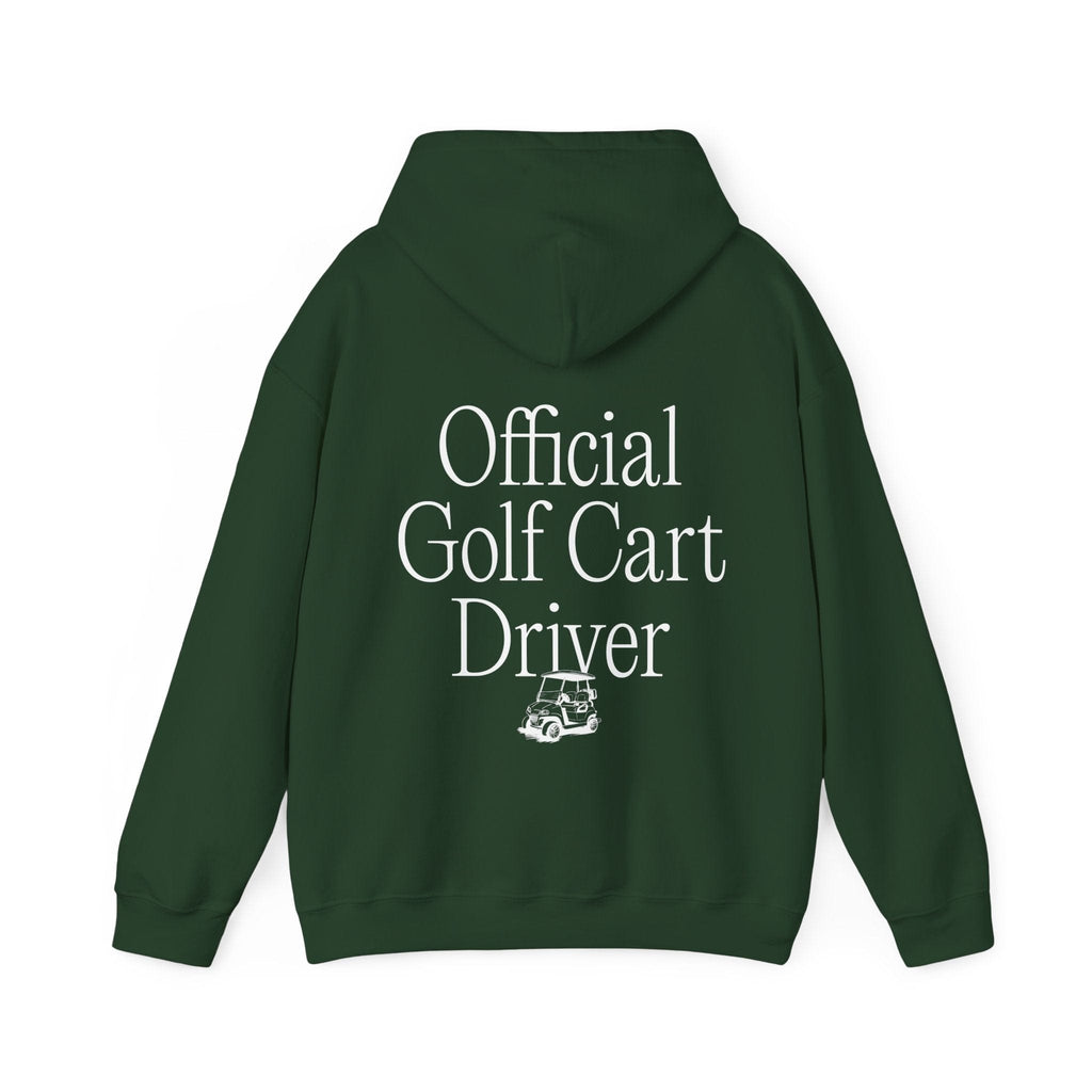 Cass Holland: Official Gold Cart Driver Forrest Green Hoodie