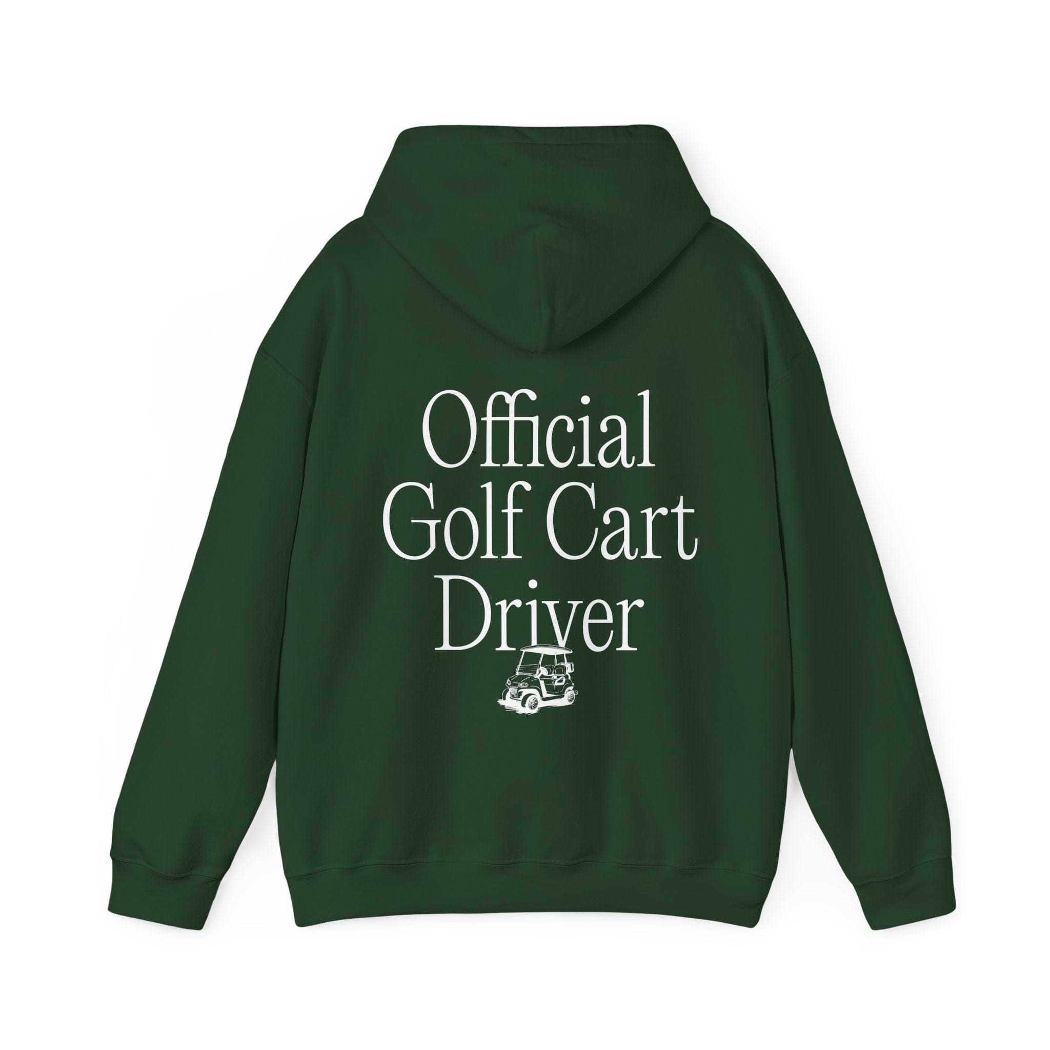 Cass Holland: Official Gold Cart Driver Forrest Green Hoodie