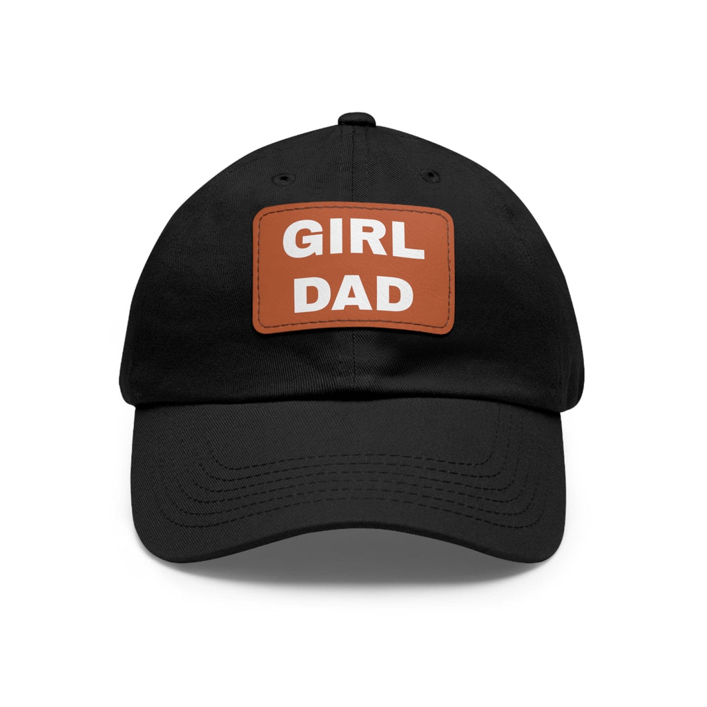 Girl Dad Hat with Leather Patch