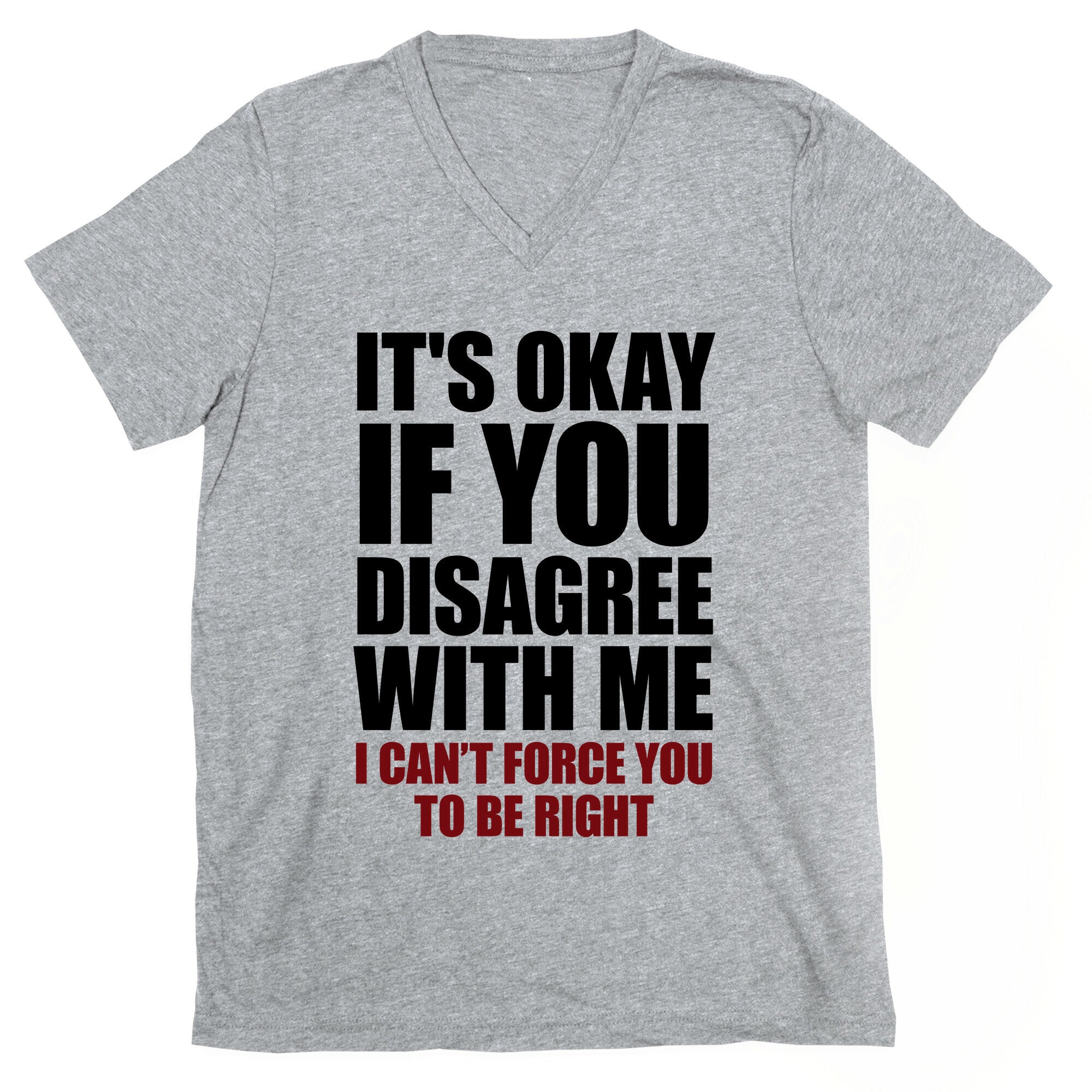 It's Okay If You Disagree With Me V-Neck
