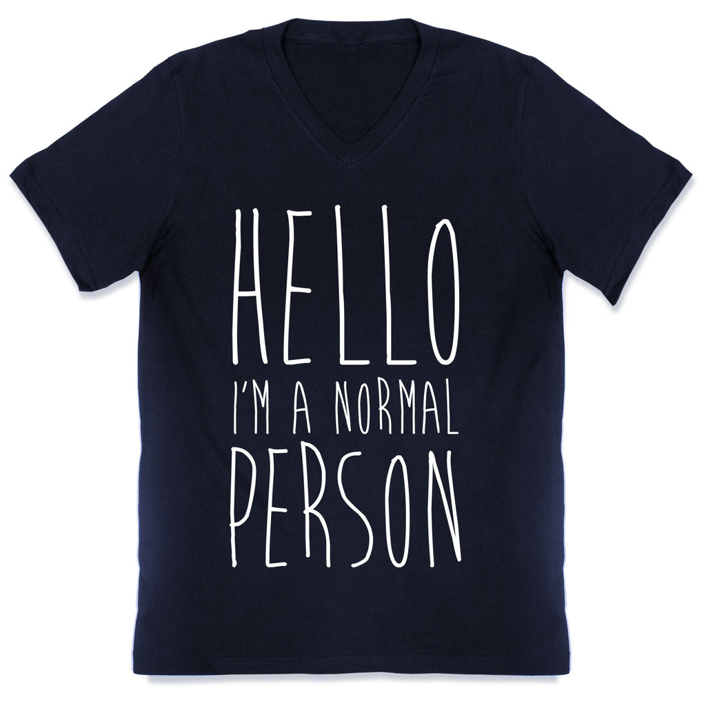 Hello, I'm A Normal Person V-Neck