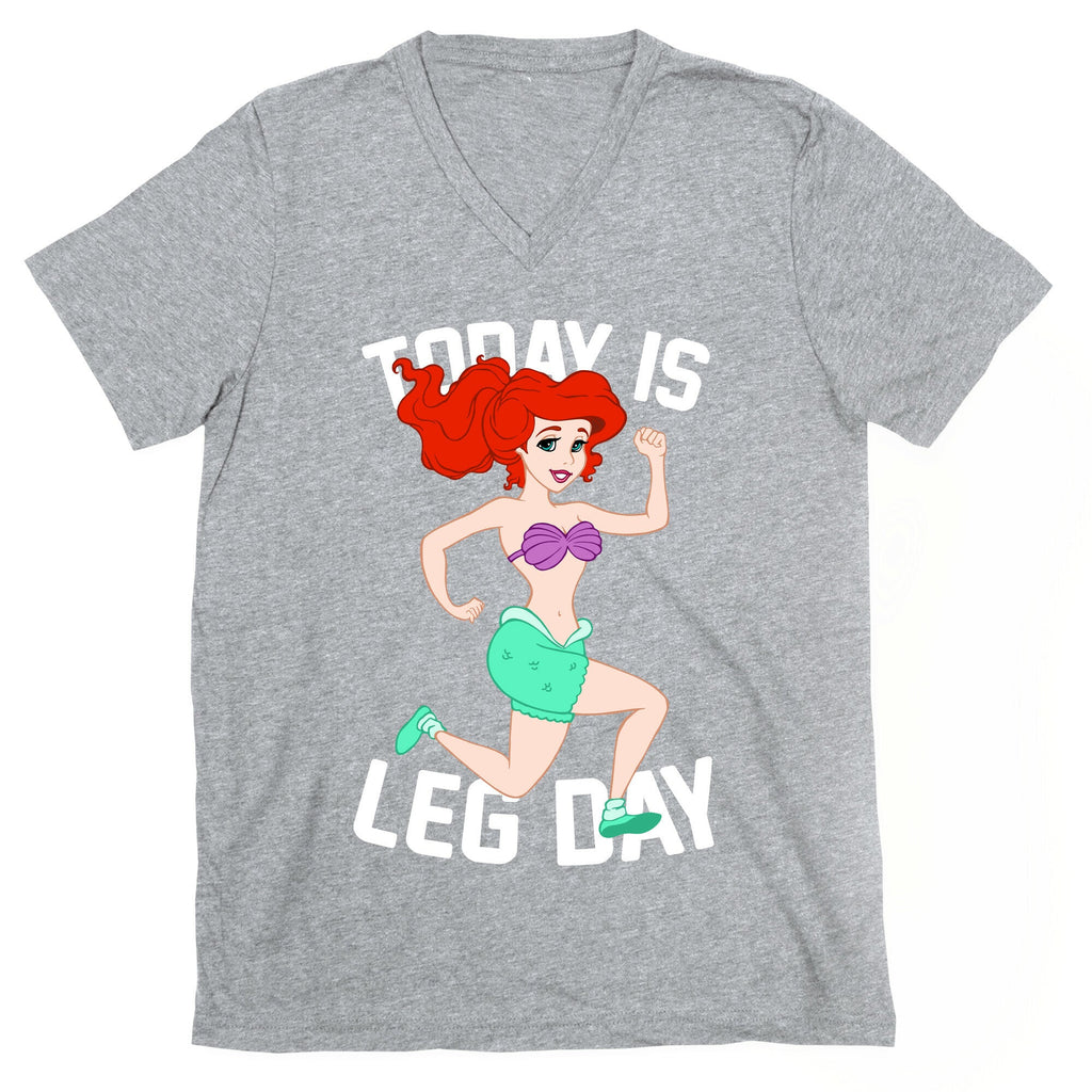Today Is Leg Day V-Neck