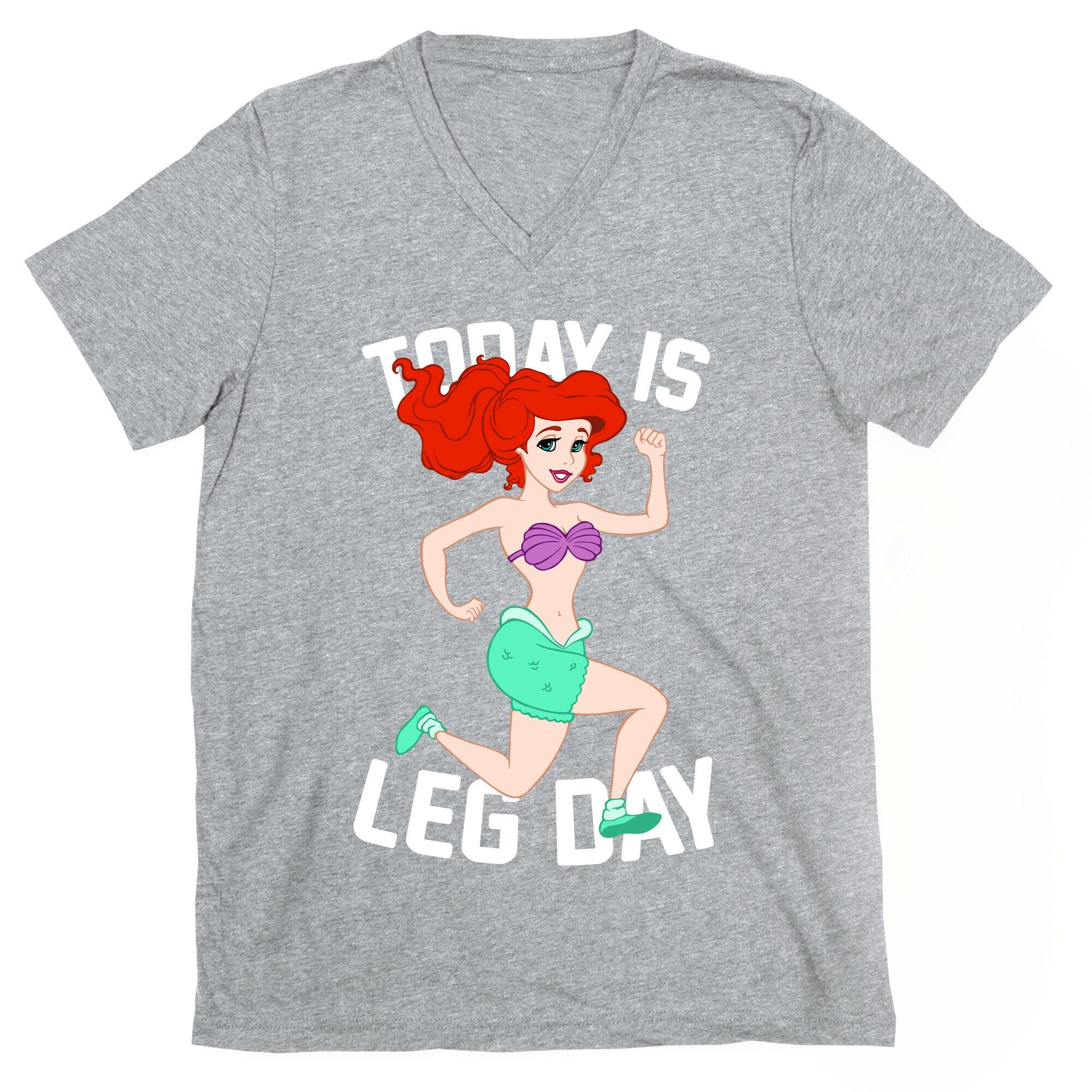 Today Is Leg Day V-Neck
