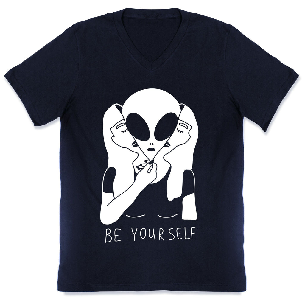 Be Yourself Alien V-Neck