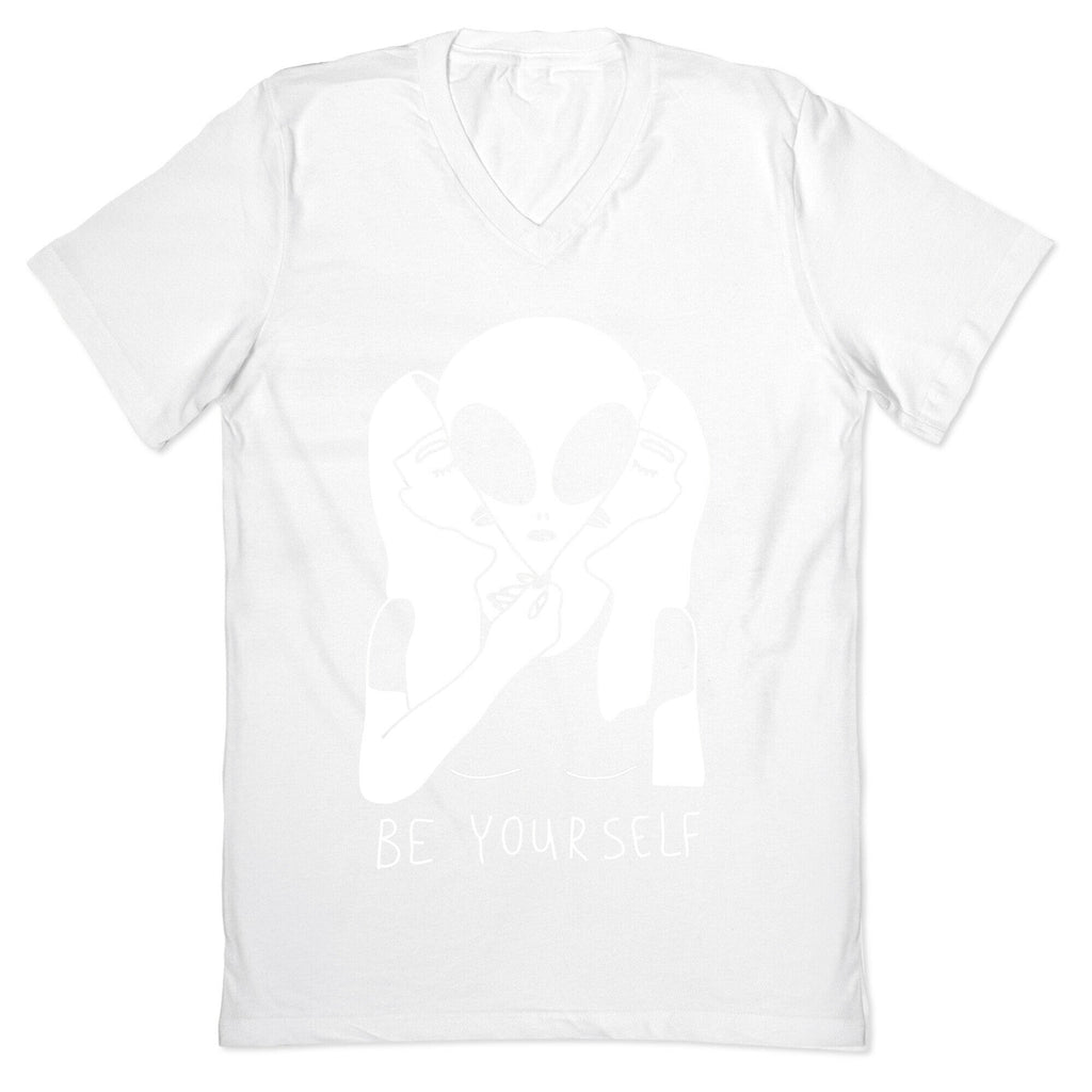 Be Yourself Alien V-Neck