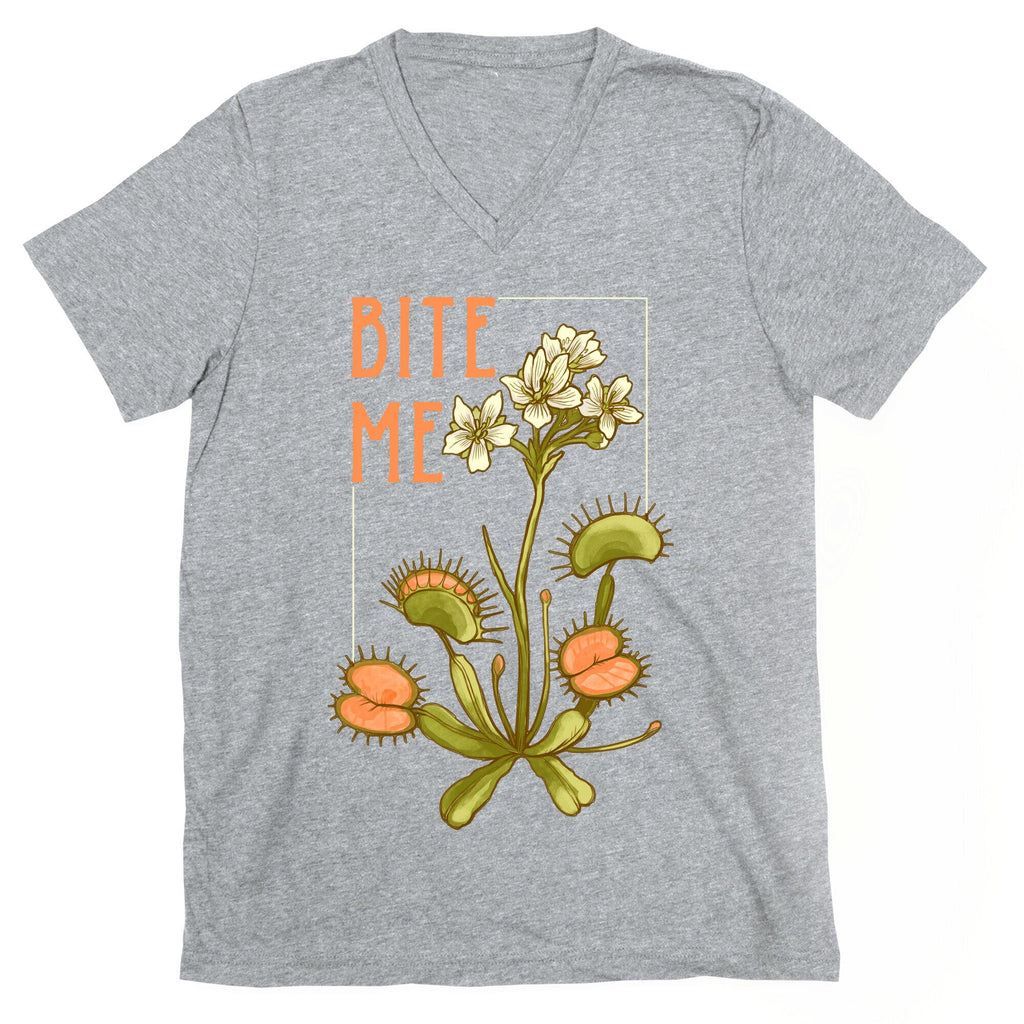 Bite Me Venus Flytrap V-Neck