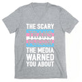 The Scary Trans Person The Media Warned You About V-Neck