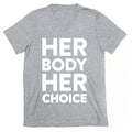 Her Body Her Choice V-Neck