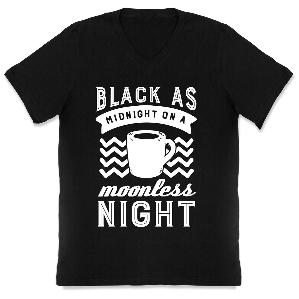 Black As Midnight On A Moonless Night V-Neck