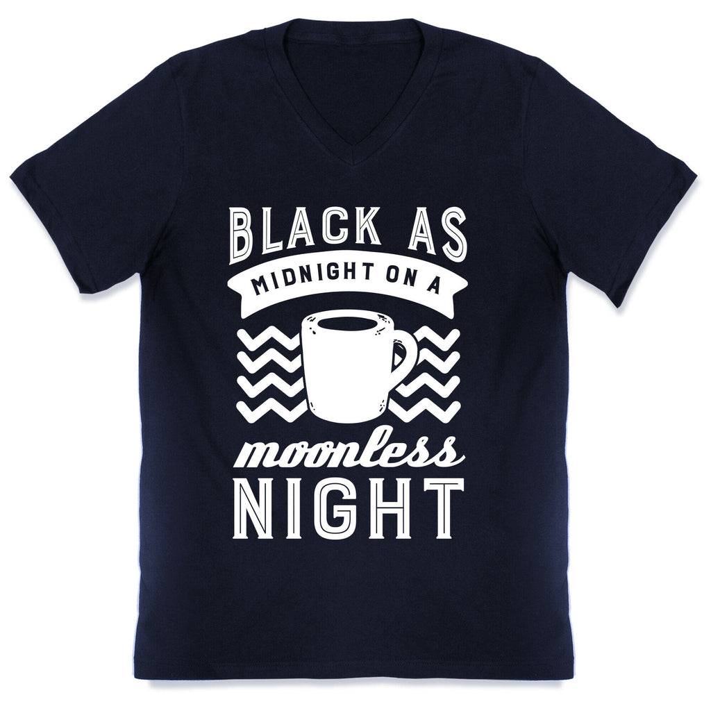 Black As Midnight On A Moonless Night V-Neck