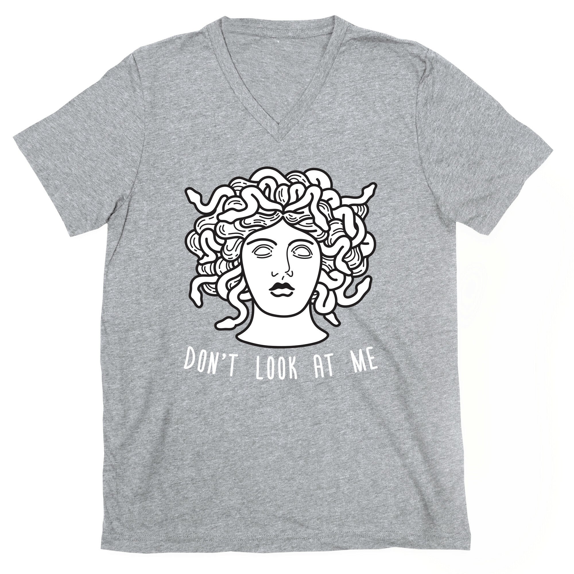 Don't Look At Me Medusa V-Neck