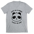Cute As A Panda Twice As Lazy V-Neck