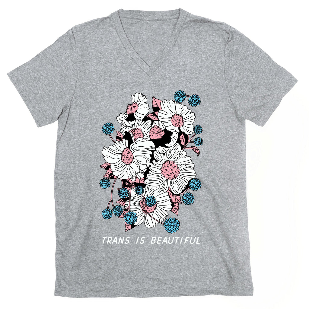 Trans is beautiful V-Neck