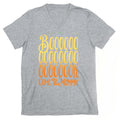 Book Come To Mommy Parody White Print V-Neck