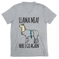 Llama Mia Parody V-Neck