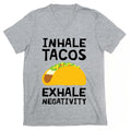 Inhale Tacos Exhale Negativity V-Neck