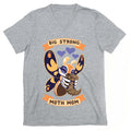 Big Strong Moth Mom Mothra V-Neck