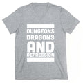 Dungeons, Dragons and Depression  V-Neck