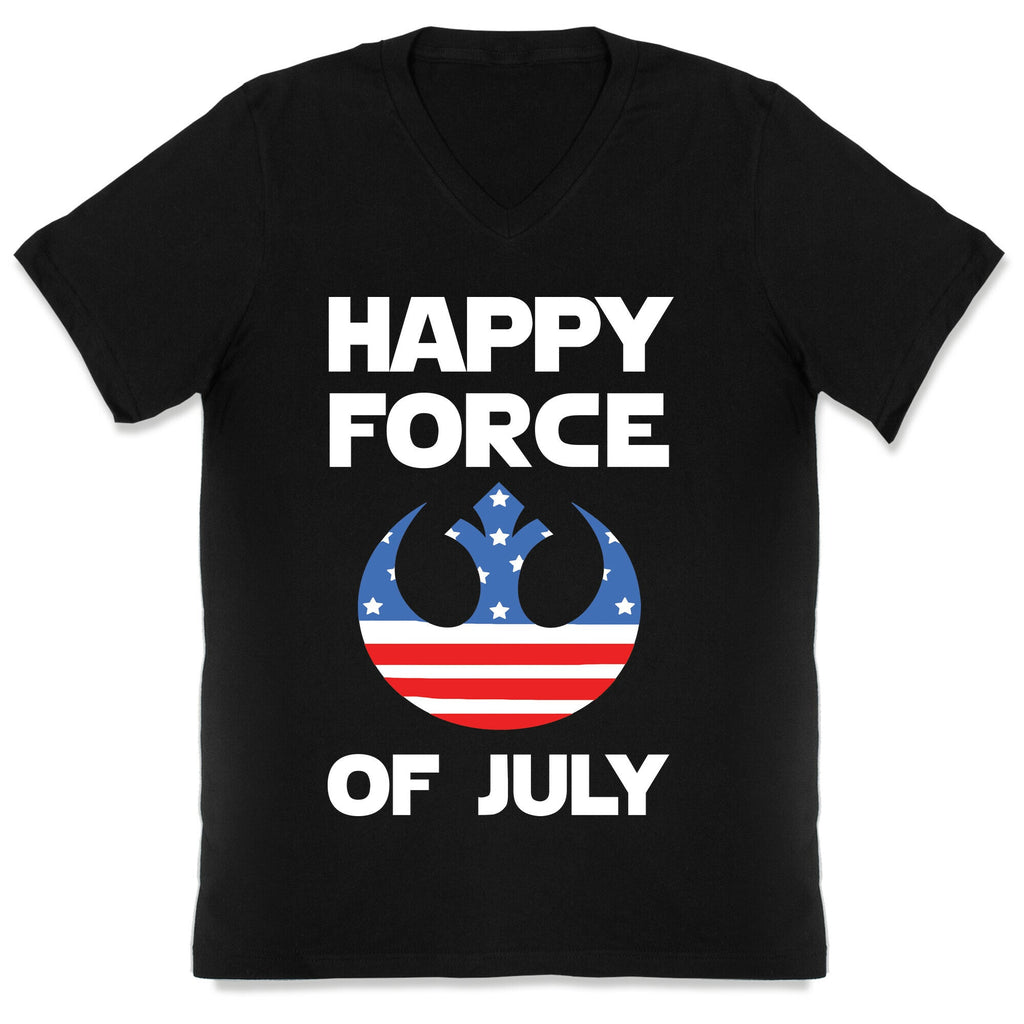 Happy Force Of July V-Neck