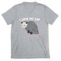 I Love My Cat Opossum V-Neck