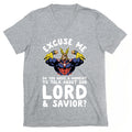 Excuse Me Do You Have a  Moment To Talk About Our Lord and Savior All Might V-Neck