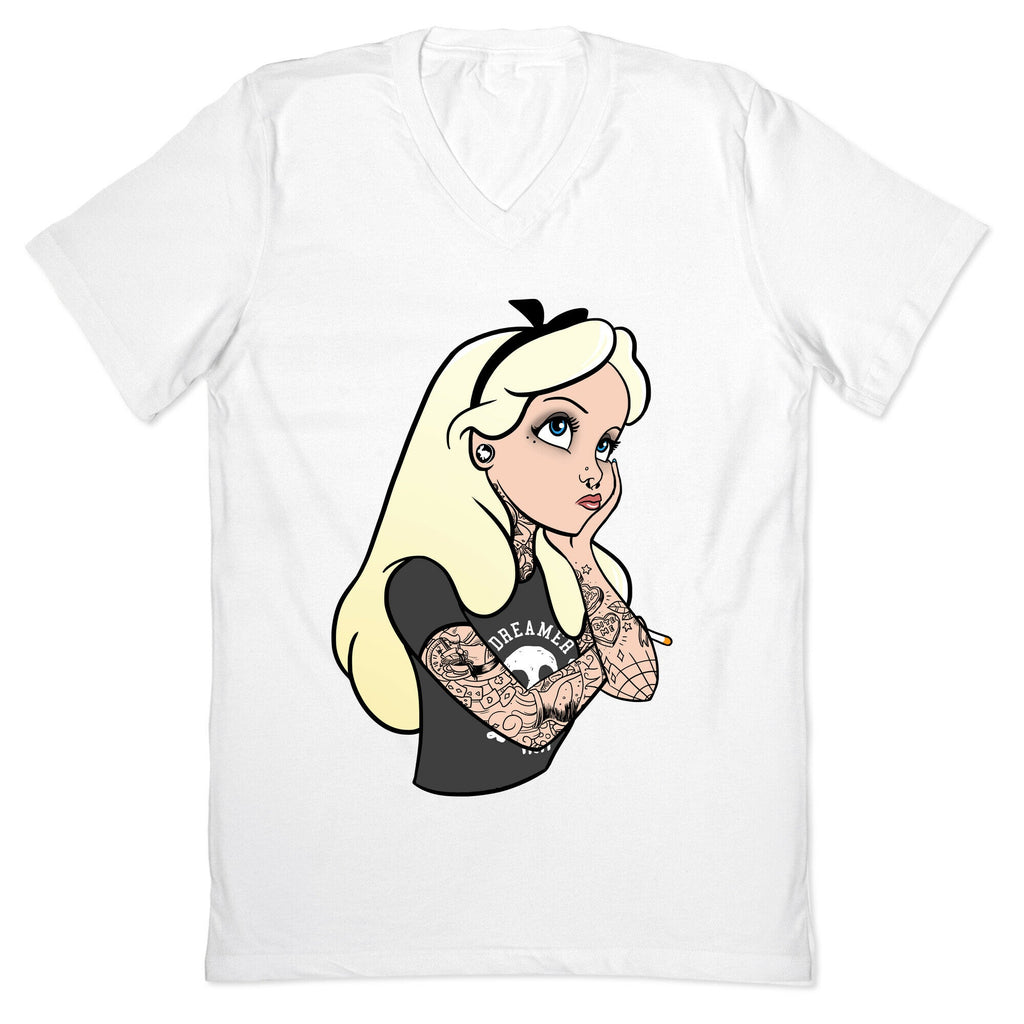 Punk Alice Parody V-Neck