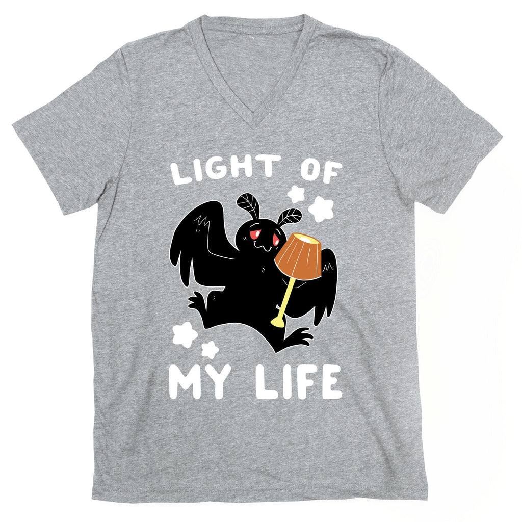 Light of my Life - Mothman and Lamp V-Neck