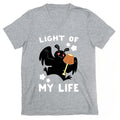 Light of my Life - Mothman and Lamp V-Neck