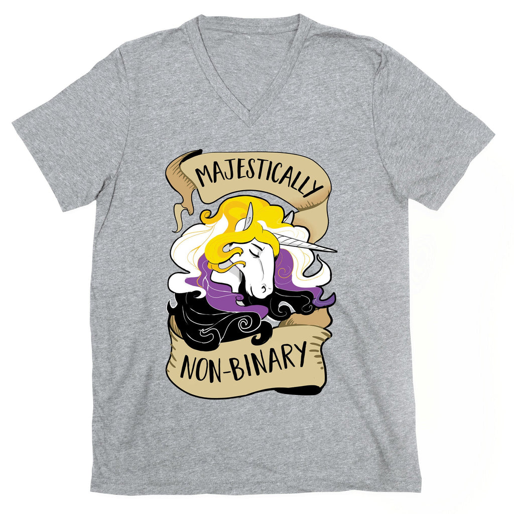 Majestically non-binary V-Neck