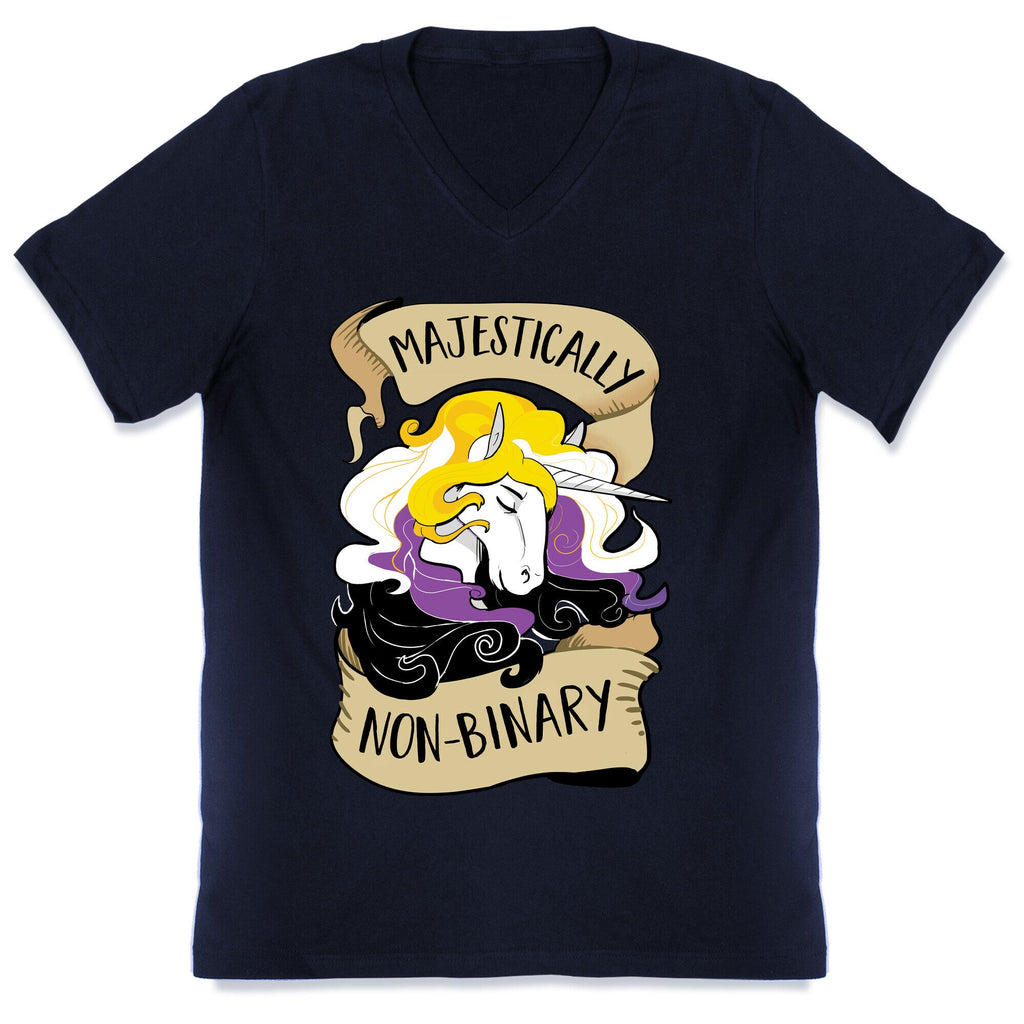 Majestically non-binary V-Neck