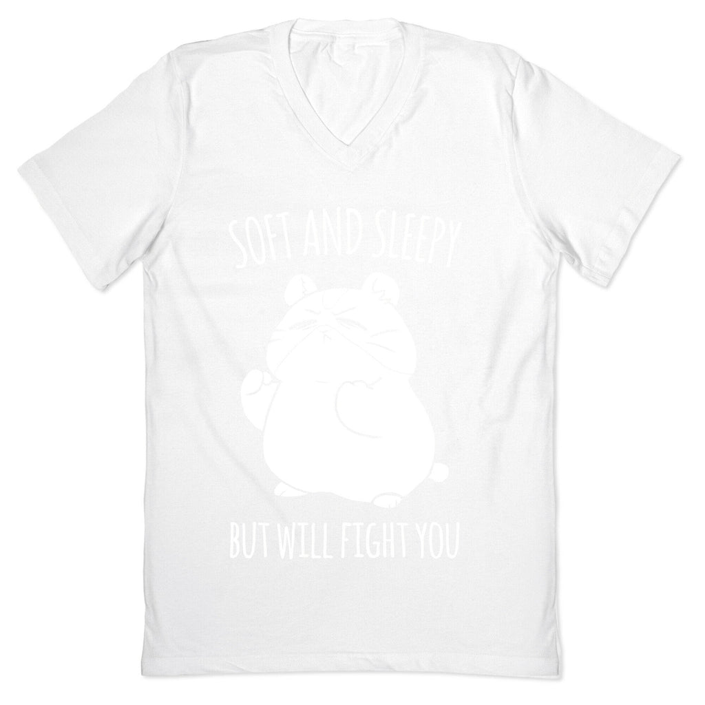 Soft and Sleepy, But Will Fight You Hamster V-Neck