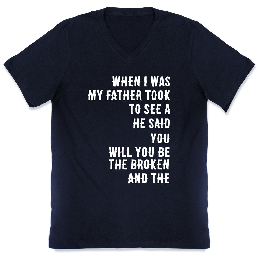 When I Was a Young Boy (1 of 2 pair) V-Neck