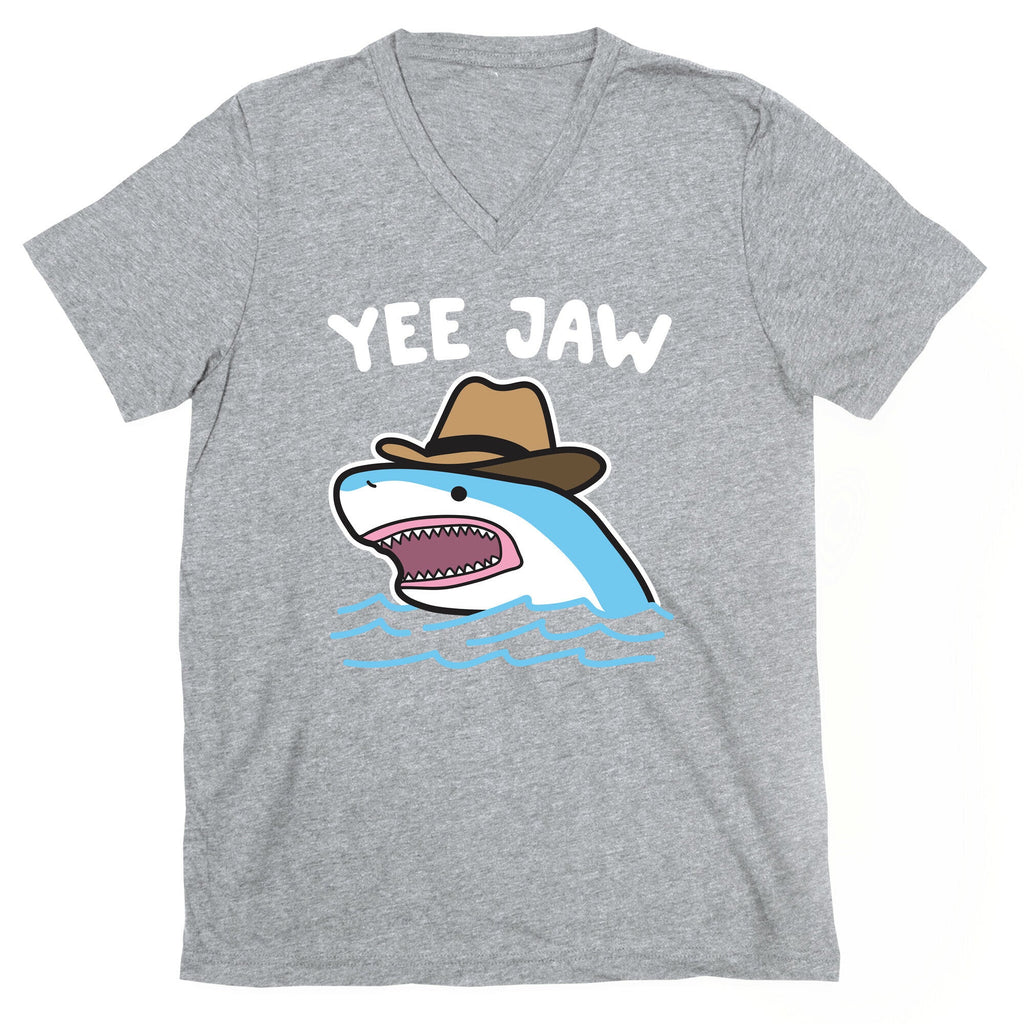 Yee Jaw Cowboy Shark V-Neck
