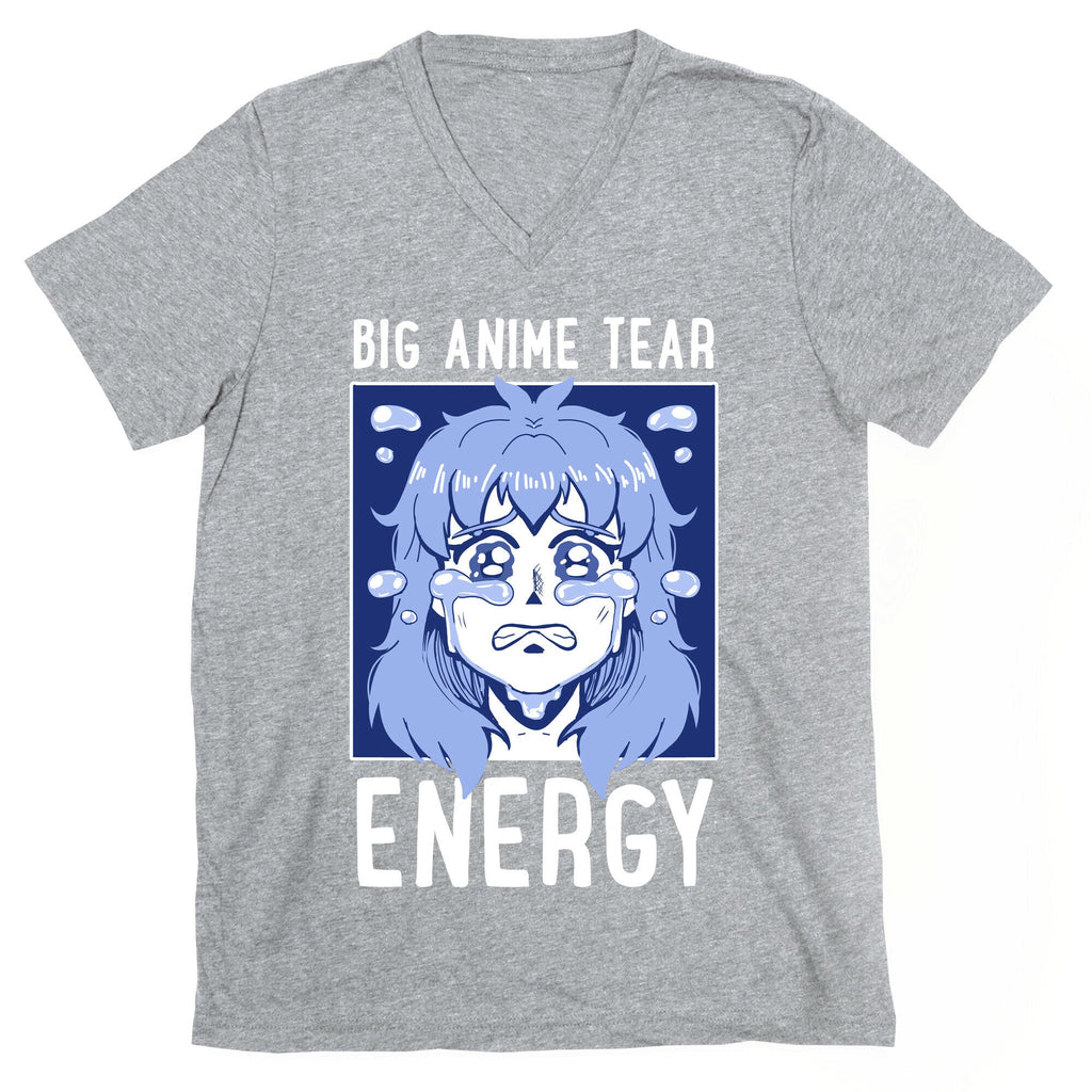 Big Anime Tear Energy V-Neck