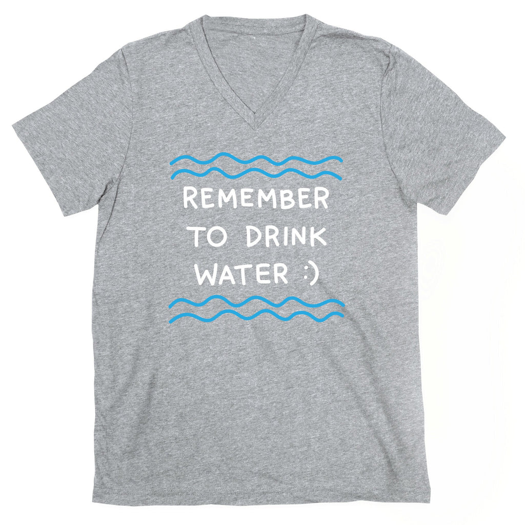 Remember To Drink Water V-Neck