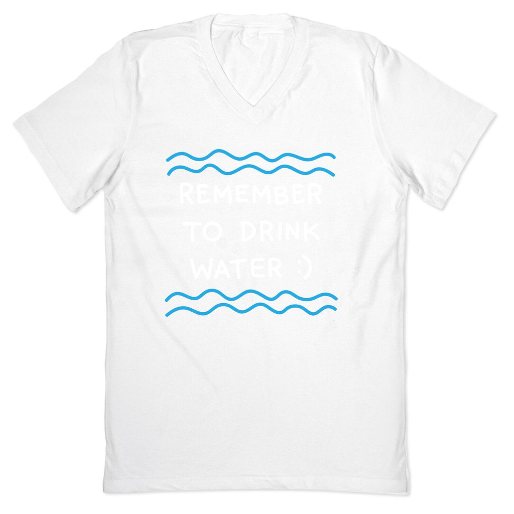 Remember To Drink Water V-Neck