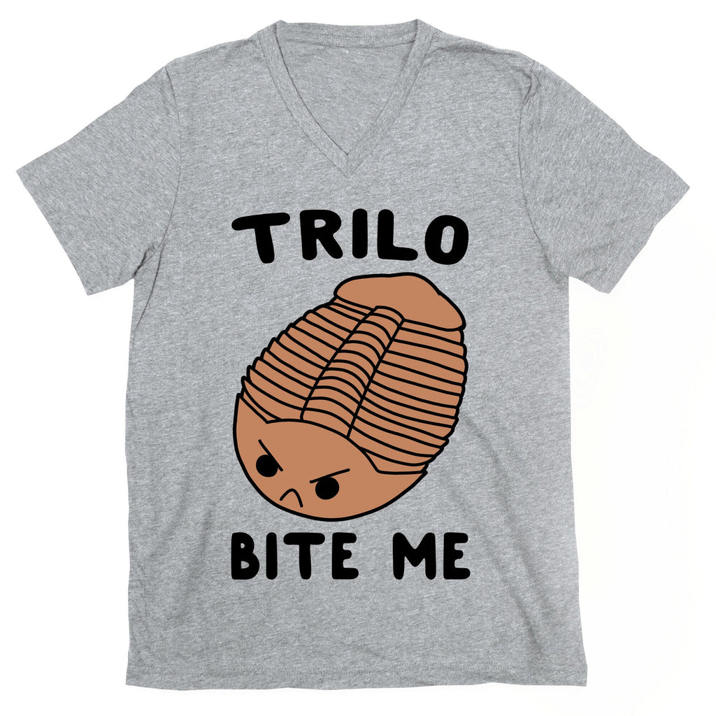 Trilo-Bite Me  V-Neck