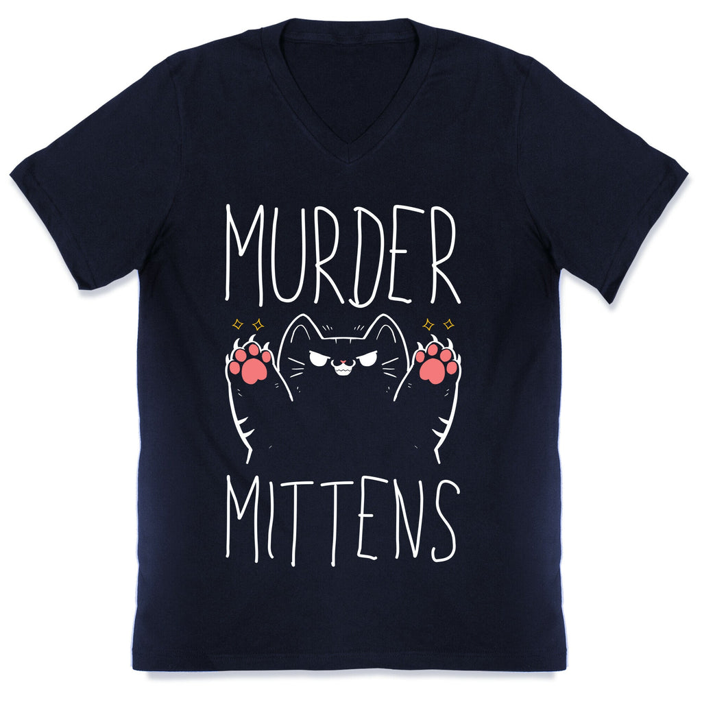 Murder Mittens V-Neck