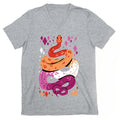 Pride Snakes: Lesbian V-Neck