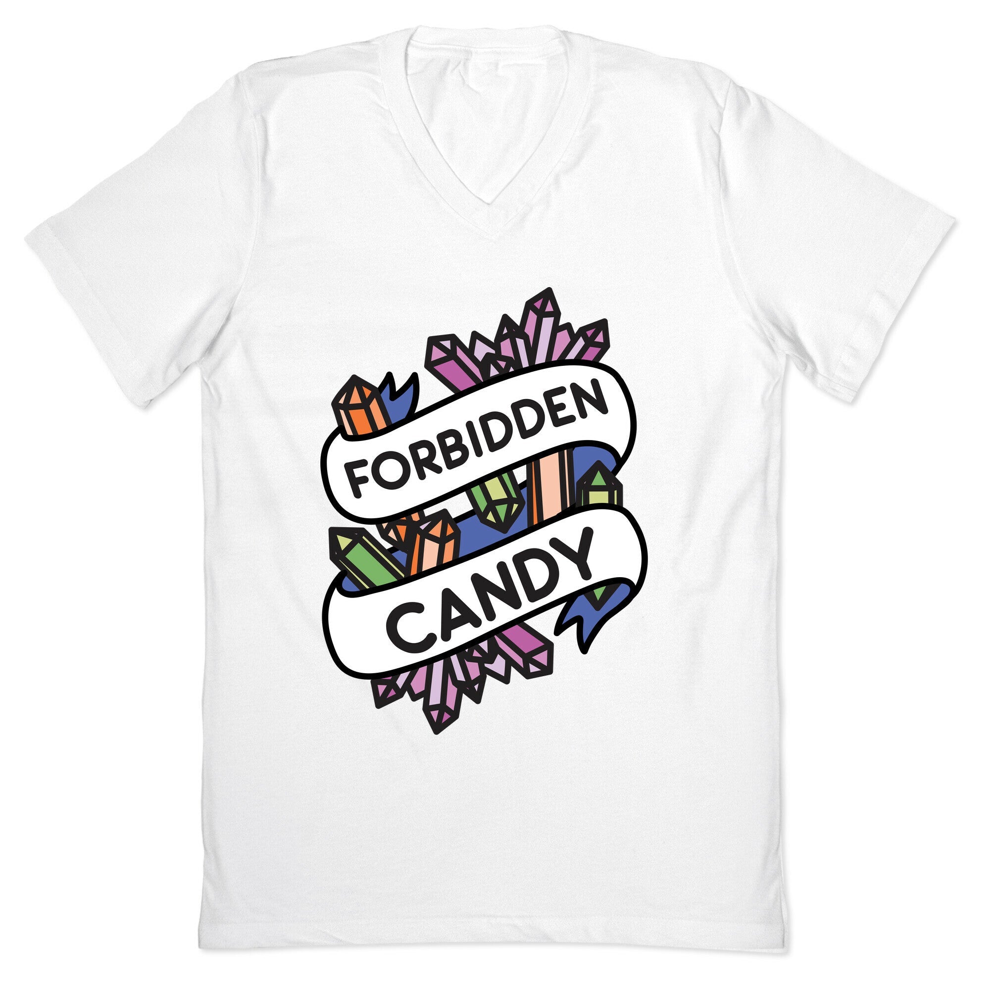 Forbidden Candy Crystals V-Neck