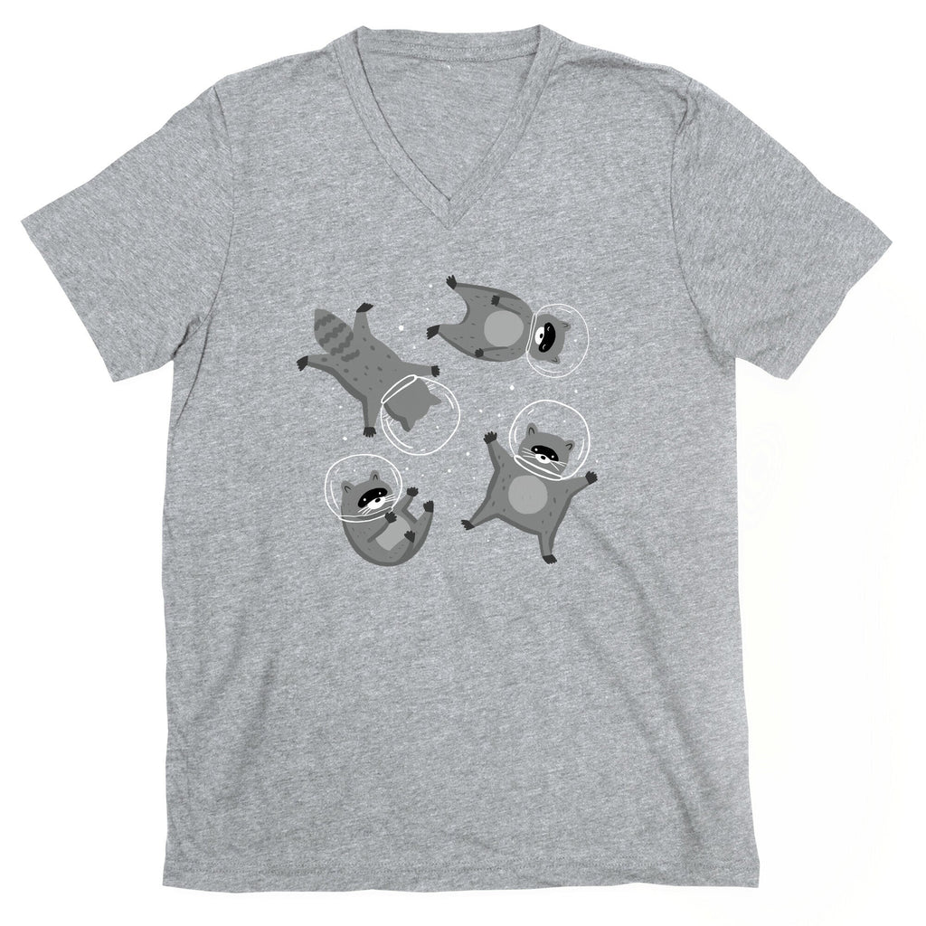 Raccoons In Space V-Neck
