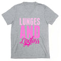 Lunges and Lipgloss V-Neck