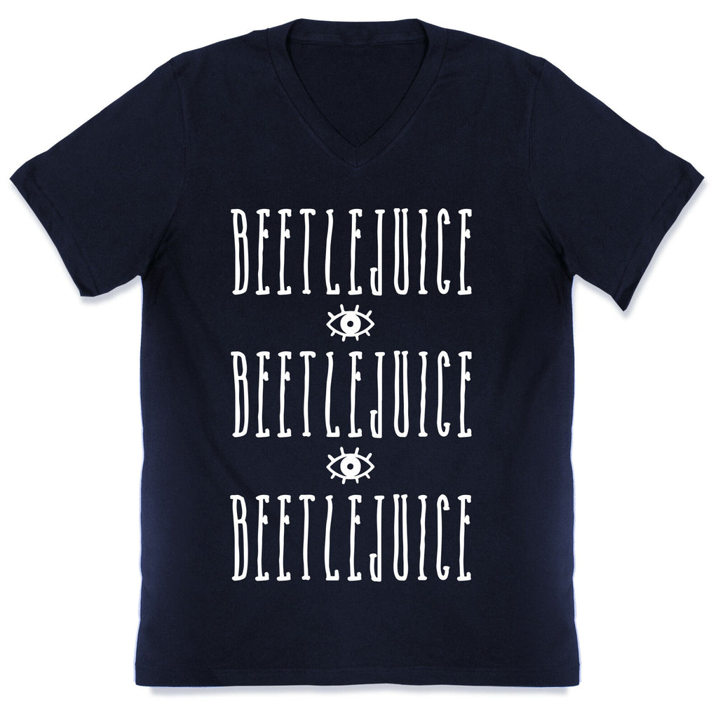 Beetlejuice Beetlejuice Beetlejuice V-Neck