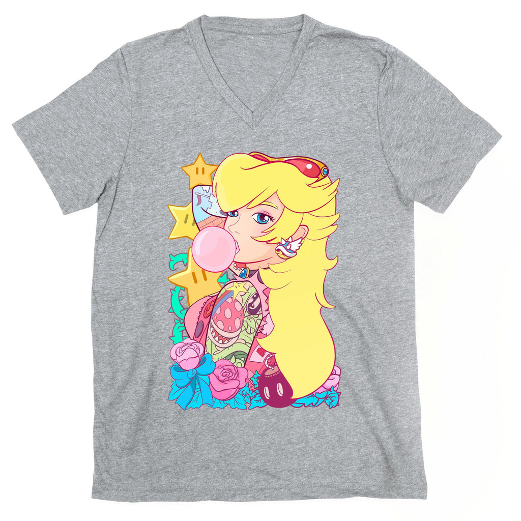 Punk Peach Parody V-Neck