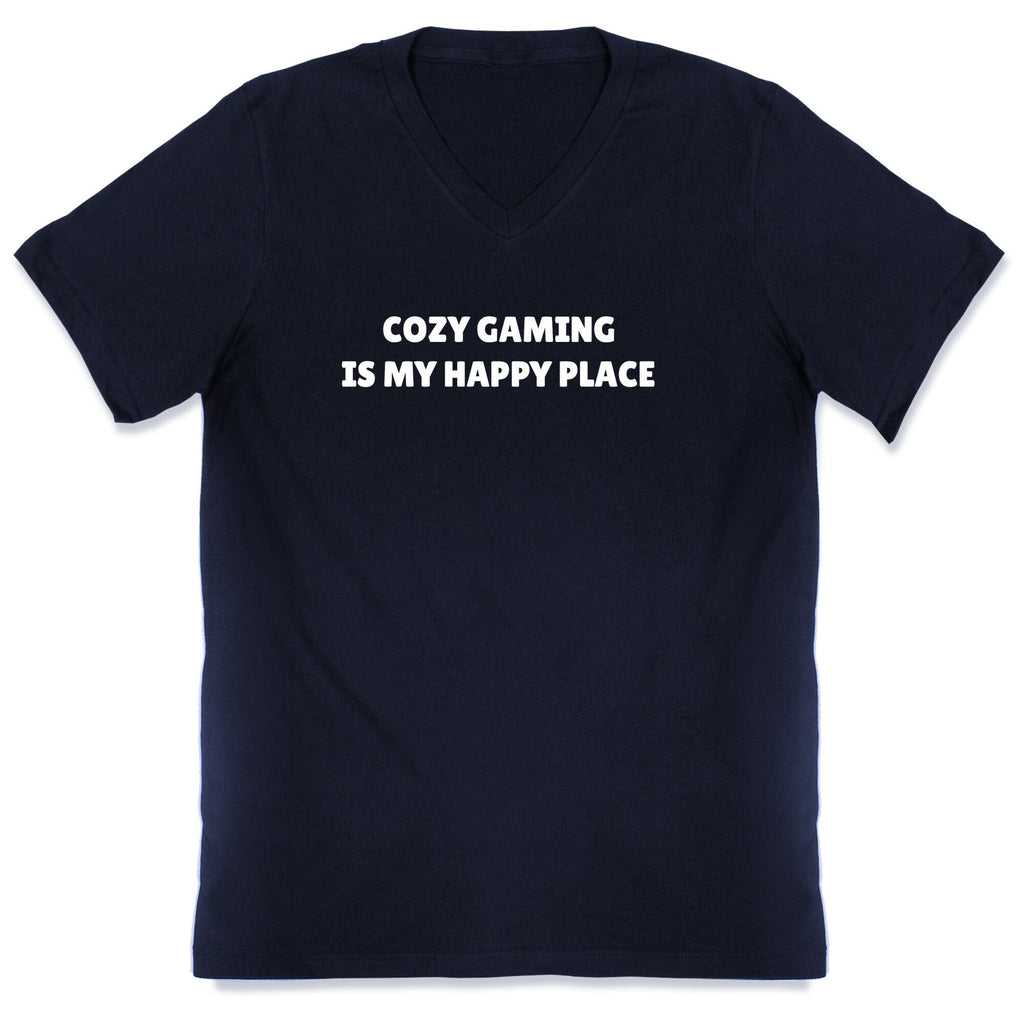 Cozy Gaming Is My Happy Place V-Neck