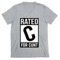 Rated C for Cunt V-Neck