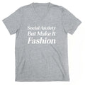 Social Anxiety But Make It Fashion V-Neck